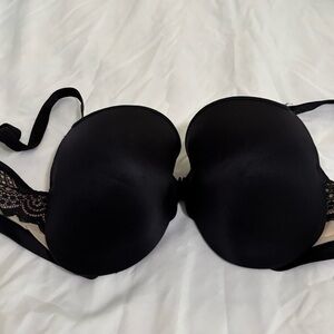 Maidenform Black Lace Bra Size 38C